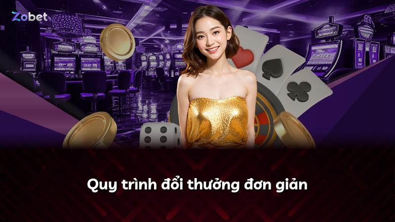 Quy trình đổi thưởng đơn giản